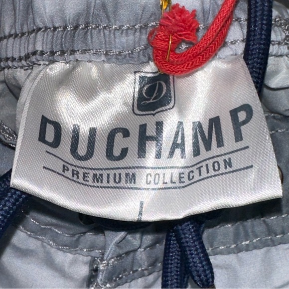 DUCHAMP Mens L Sydney Harbour Bridge Board Shorts City Scene Gray Vacation Beach - Picture 9 of 14